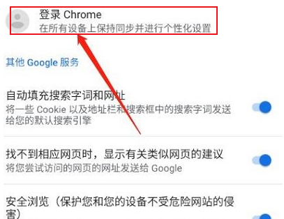 谷歌浏览器怎么登录谷歌账号5